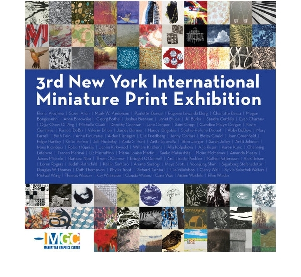 3rd New York International Miniature Print Exhibition, Manhattan Graphics Center, New York, USA