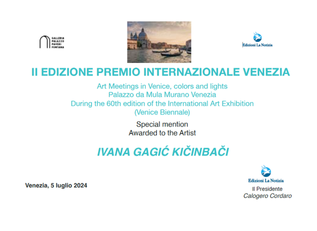 II Edizione Premio internazionale Venezia